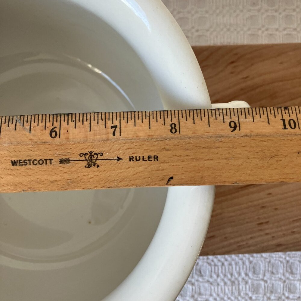 Antique 1800s Ironstone Chamber Pot C S Co. Extra Quality 5.25" Tall - Picture 10 of 11